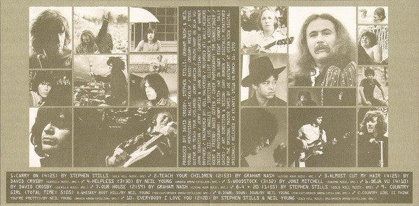 Crosby, Stills, Nash & Young : Déjà Vu (CD, Album, RE, RM, SRC)