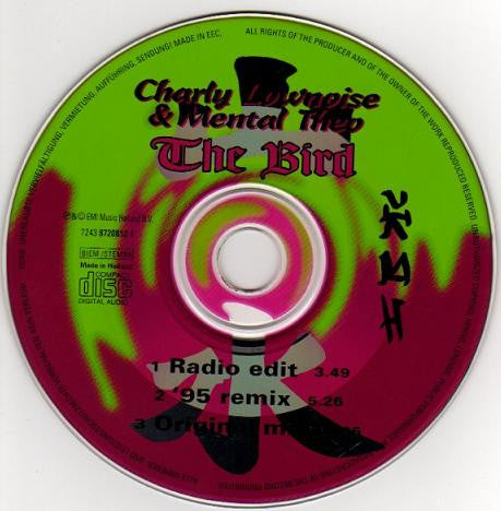 Charly Lownoise & Mental Theo : The Bird (CD, Maxi)