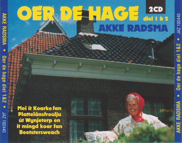 Akke Radsma : Oer De Hage Diel 1 & 2 (2xCD)