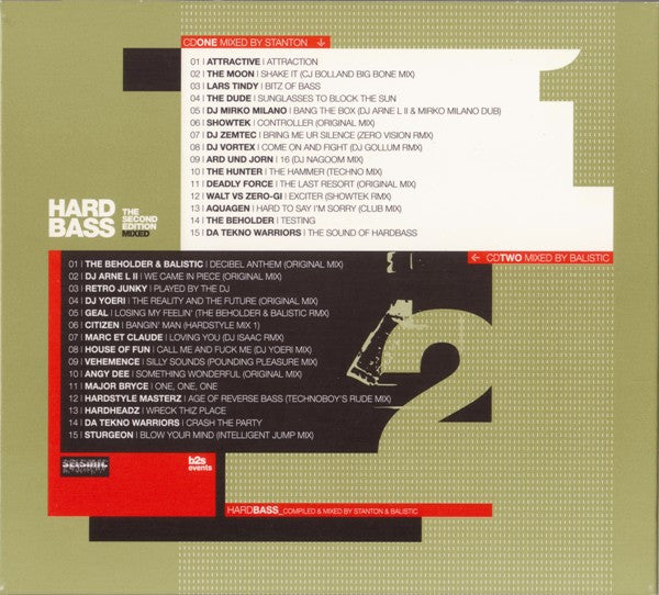 Various : Hard Bass - The Second Edition (2xCD, Mixed)