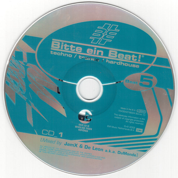 Various : Bitte Ein Beat! - Beat 5 (2xCD, Copy Prot., Mixed)