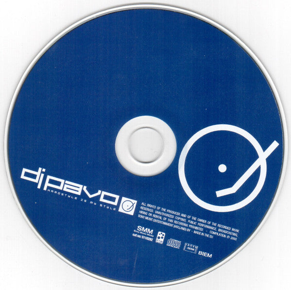 DJ Pavo : Hardstyle Is My Style (CD, Comp, Mixed)