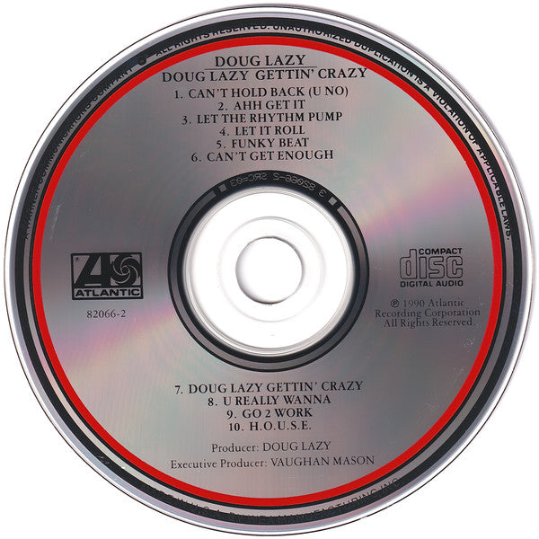 Doug Lazy : Doug Lazy Gettin' Crazy (CD, Album)