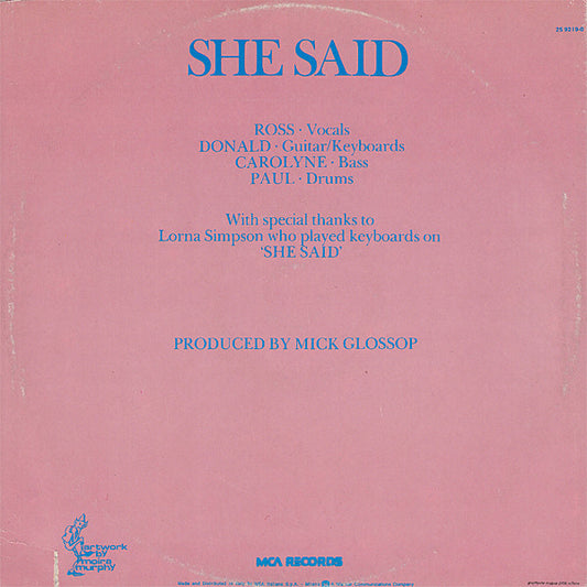 First Priority (2) : Pillow Talk (12")