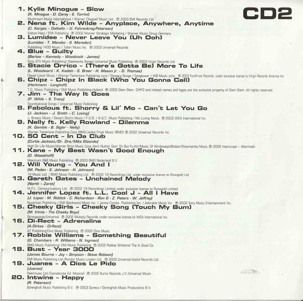 Various : Yorin FM - Hitzone - Best Of 2003 (2xCD, Comp)