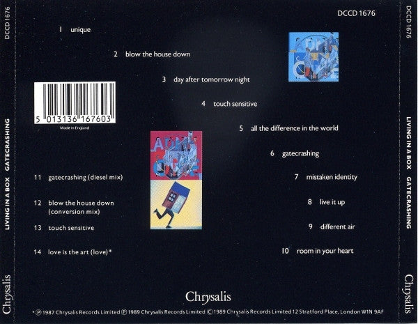 Living In A Box : Gatecrashing (CD, Album)