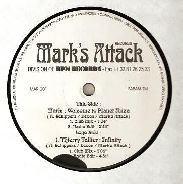 Various : Mark's Attack - Original And Illegal Power From Ibiza (12")