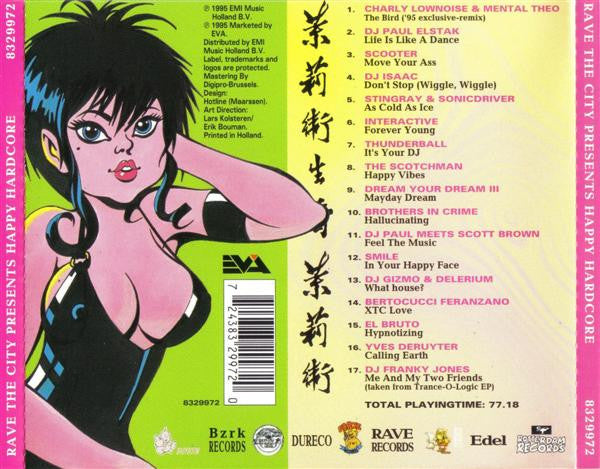Various : Rave The City Presents Happy Hardcore (Ultimate Hardtrance & Funcore Collection) (CD, Comp)
