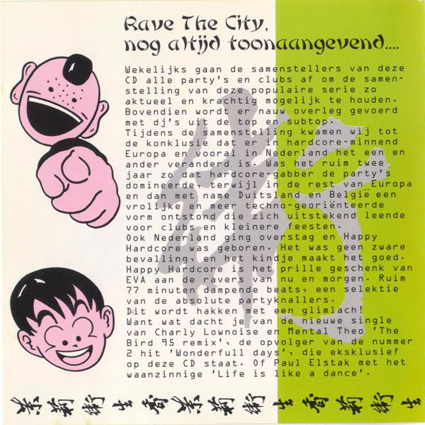 Various : Rave The City Presents Happy Hardcore (Ultimate Hardtrance & Funcore Collection) (CD, Comp)