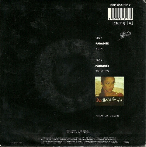 Sade : Paradise (7", Single)