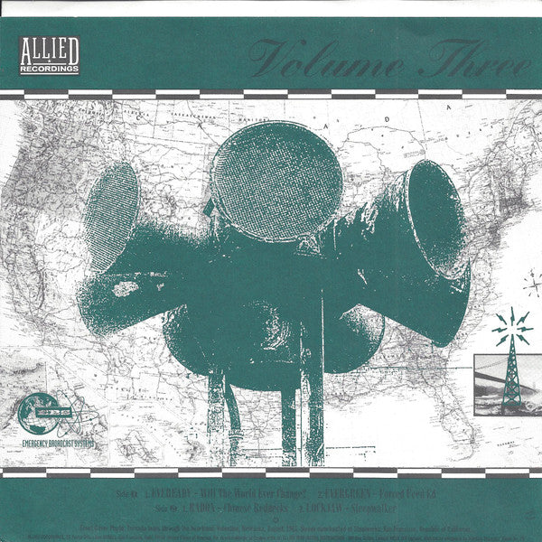 Various : Emergency Broadcast Systems - Volume Three (7", Comp)
