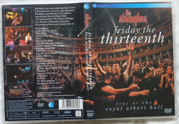 The Stranglers : Friday The Thirteenth (DVD-V, PAL)