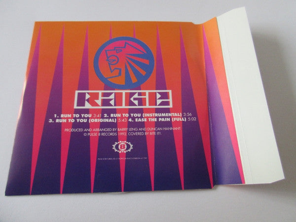 Rage : Run To You (CD, Single)