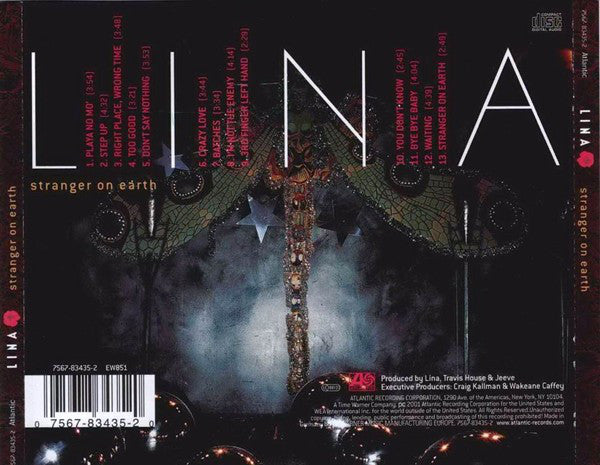 Lina : Stranger On Earth (CD, Album)