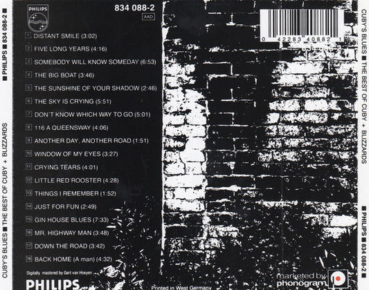 Cuby + Blizzards : Cuby's Blues (The Best Of Cuby+Blizzards) (CD, Comp)