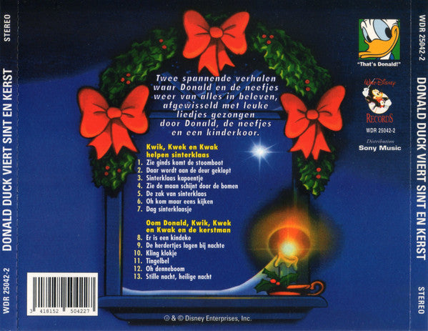 Donald Duck, Kwik, Kwek En Kwak : Donald Duck, Kwik, Kwek En Kwak Vieren Sint En Kerst (CD, Album)