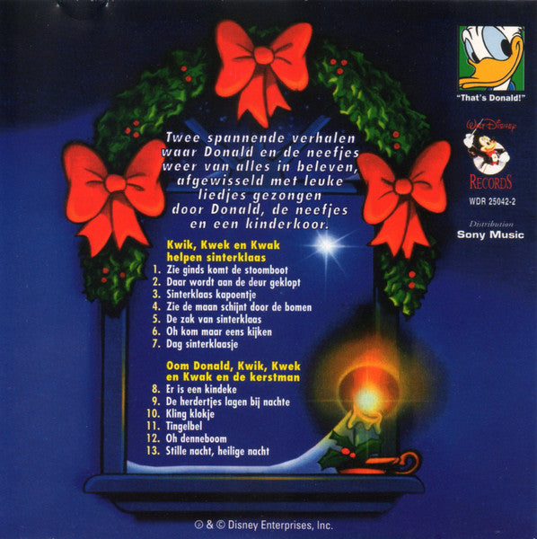 Donald Duck, Kwik, Kwek En Kwak : Donald Duck, Kwik, Kwek En Kwak Vieren Sint En Kerst (CD, Album)
