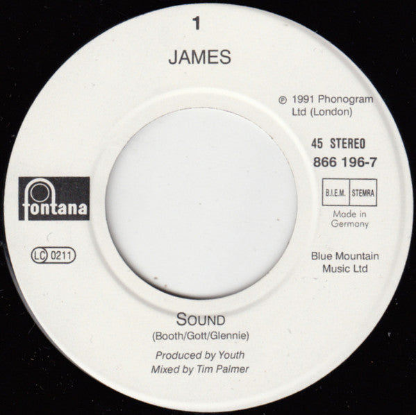James : Sound (7", Single)