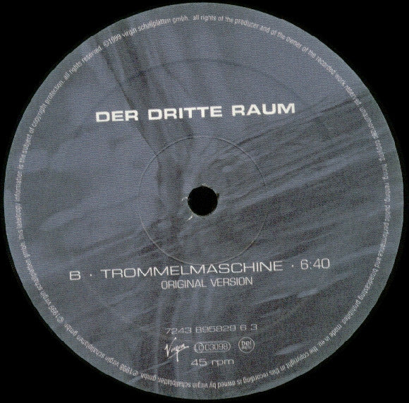 Der Dritte Raum : Polarstern / Trommelmaschine (12")
