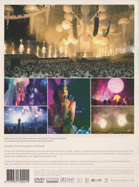 Various : Sensation - The Ocean Of White (DVD, PAL, Dig)