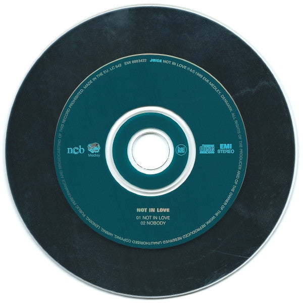 Juice (16) : Not In Love (CD, Maxi)