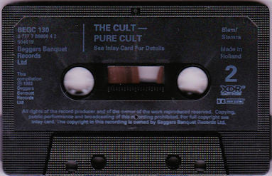 The Cult : Pure Cult (For Rockers Ravers, Lovers And Sinners) (Cass, Comp, Bla)