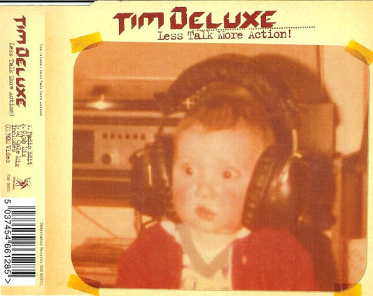 Tim Deluxe : Less Talk More Action! (CD, Maxi, Enh)