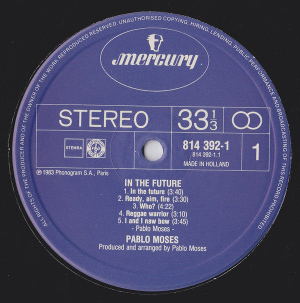 Pablo Moses : In The Future (LP, Album)