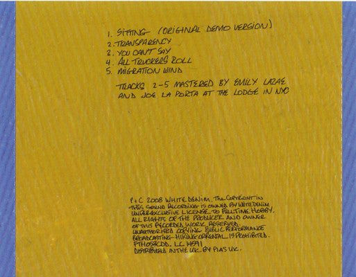 White Denim : Workout Holiday (2xCD, Album)