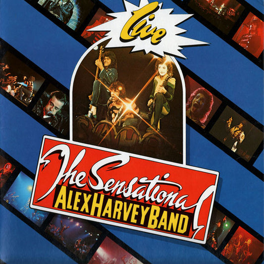 The Sensational Alex Harvey Band : Live (LP, Album)