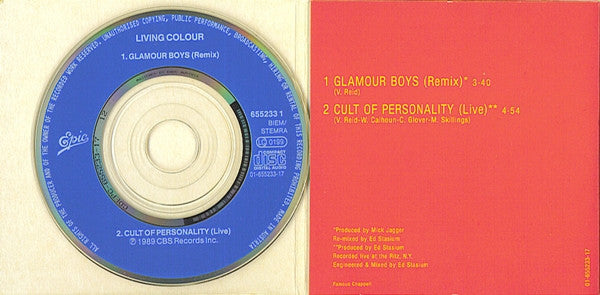 Living Colour : Glamour Boys (CD, Mini, Single)