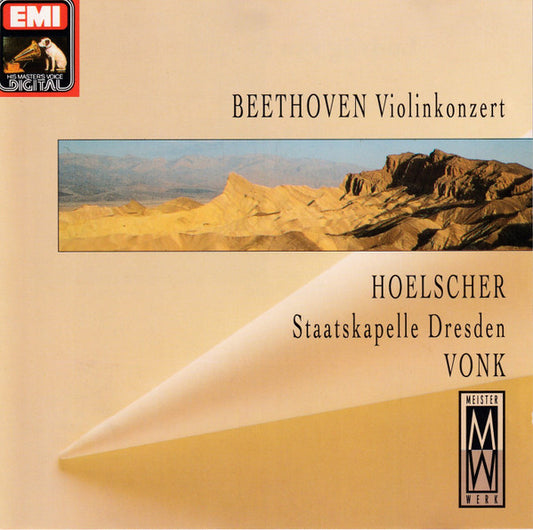 Ludwig van Beethoven, Ulf Hoelscher, Staatskapelle Dresden, Hans Vonk : Violinkonzert (CD, Album, RE)