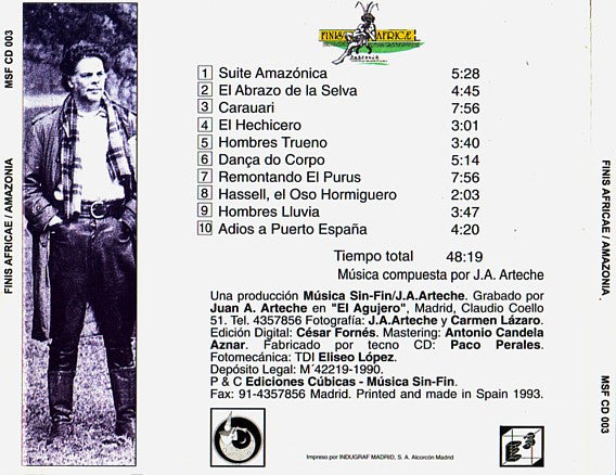 Finis Africae : Amazonia (CD, Album, RE, RP)