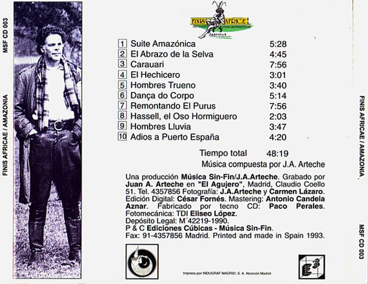 Finis Africae : Amazonia (CD, Album, RE, RP)