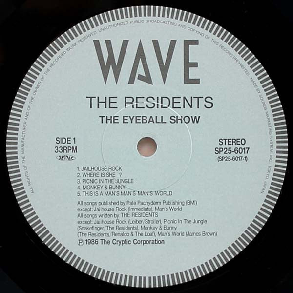The Residents : The Eyeball Show (Live In Japan) (LP, Album)