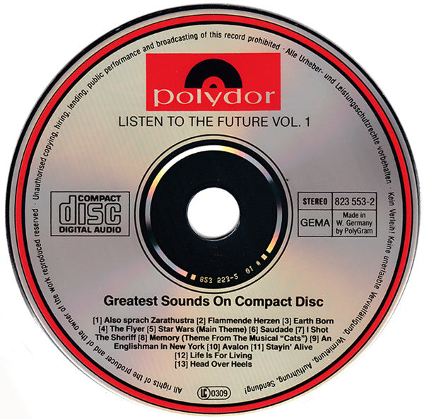 Various : Listen To The Future Vol. 1 (CD, Comp)
