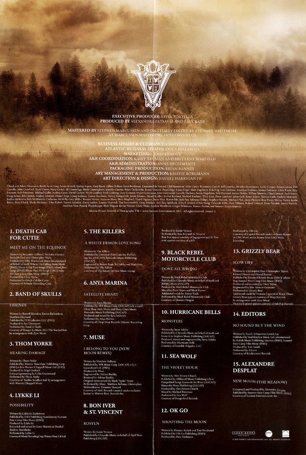 Various : The Twilight Saga: New Moon (Original Motion Picture Soundtrack) (CD, Comp)