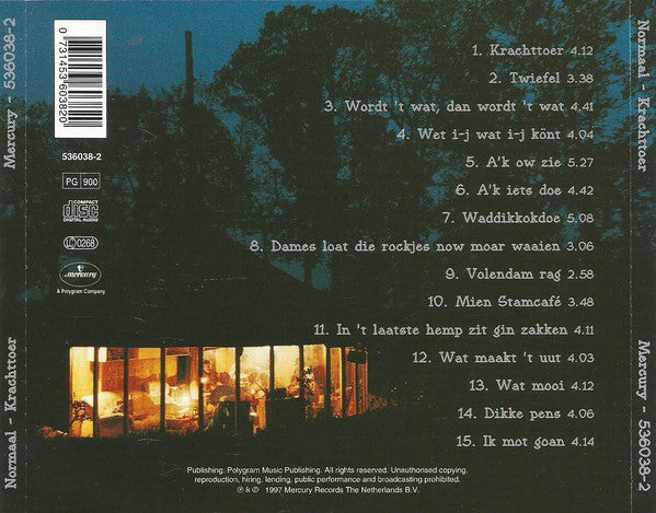 Normaal : Krachttoer (CD, Album)