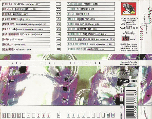 Various : The Different Colours Of Drum 'n' Bass (2xCD, Comp)