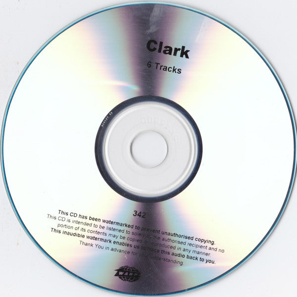 Chris Clark : Growls Garden (CDr, EP, Num, Promo)
