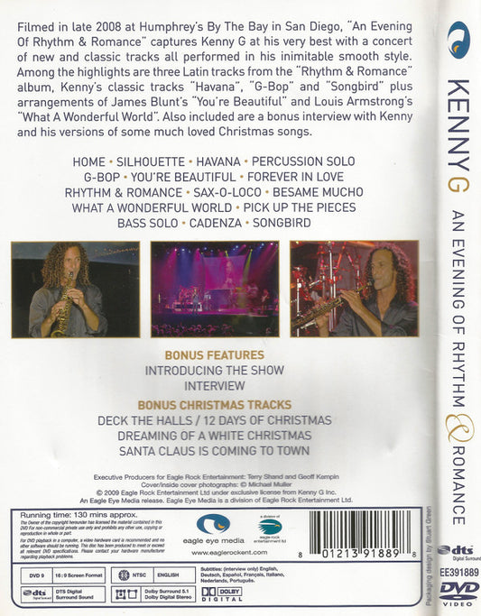 Kenny G (2) : An Evening Of Rhythm & Romance (DVD-V, RP, NTSC)