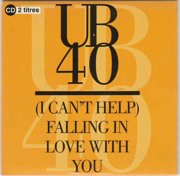 UB40 : (I Can't Help) Falling In Love With You (CD, Single, Car)