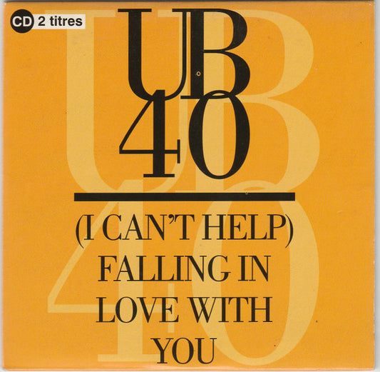 UB40 : (I Can't Help) Falling In Love With You (CD, Single, Car)