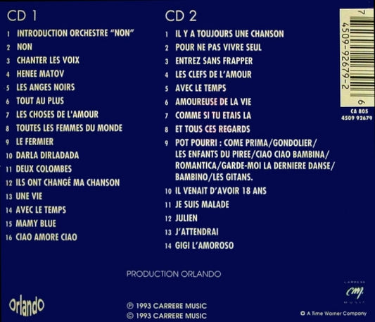 Dalida : Les Plus Grands Succès De Dalida Sur Scène (2xCD, Comp)
