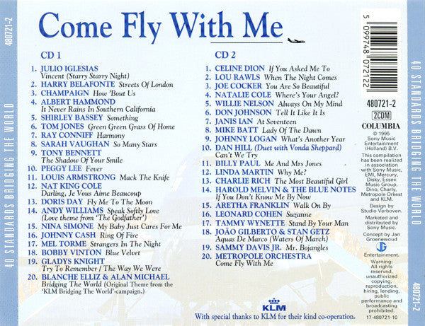 Various : Come Fly With Me (2xCD, Comp)