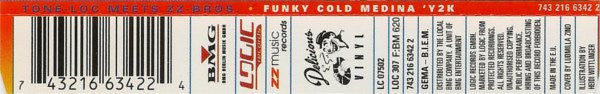 Tone Loc Meets ZZ-Bros. : Funky Cold Medina 'Y2K (CD, Maxi)