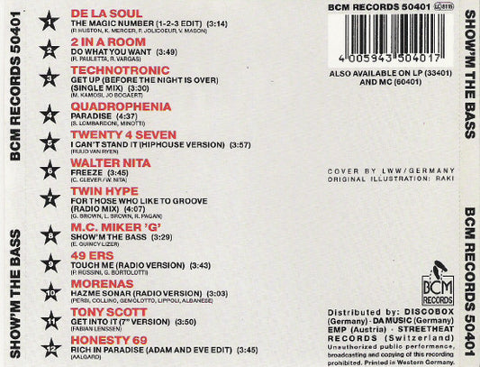 Various : Show'm The Bass (CD, Comp)