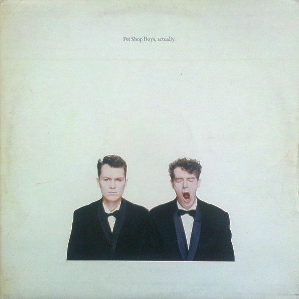 Pet Shop Boys : Actually (LP, Album)