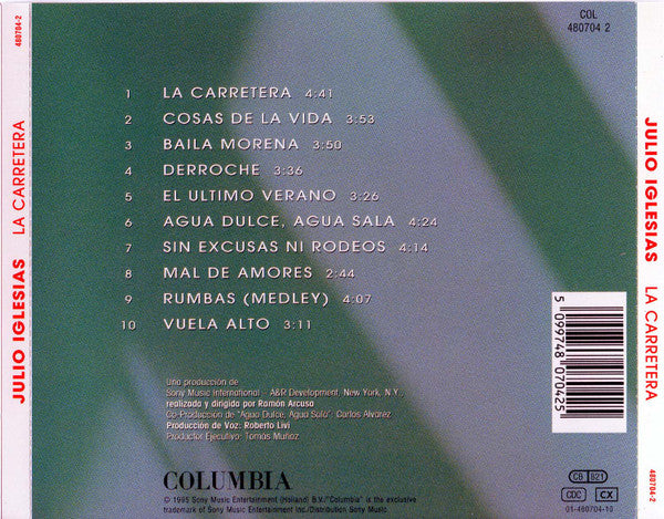 Julio Iglesias : La Carretera (CD, Album)