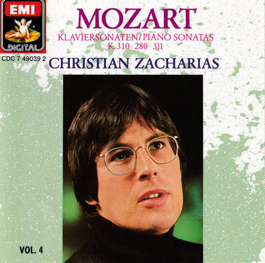 Wolfgang Amadeus Mozart, Christian Zacharias : Klaviersonaten = Piano Sonatas K.310 • 280 • 311  Vol. 4 (CD, Album)